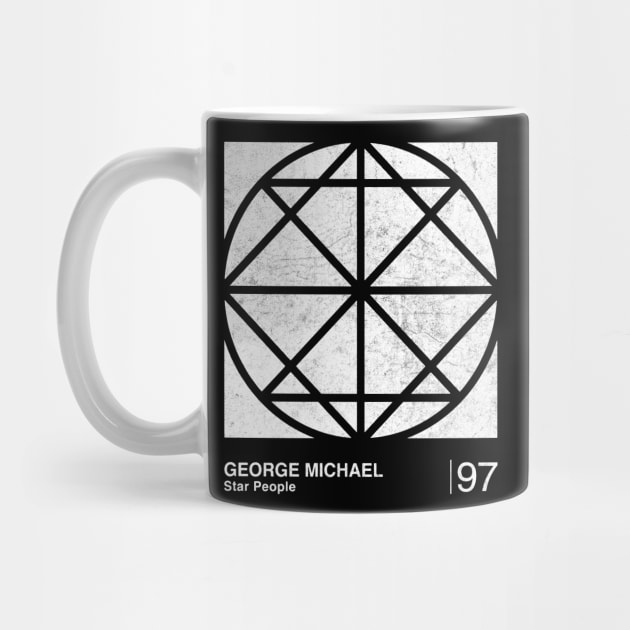 George Michael / Minimalist Style Graphic Fan Artwork by saudade